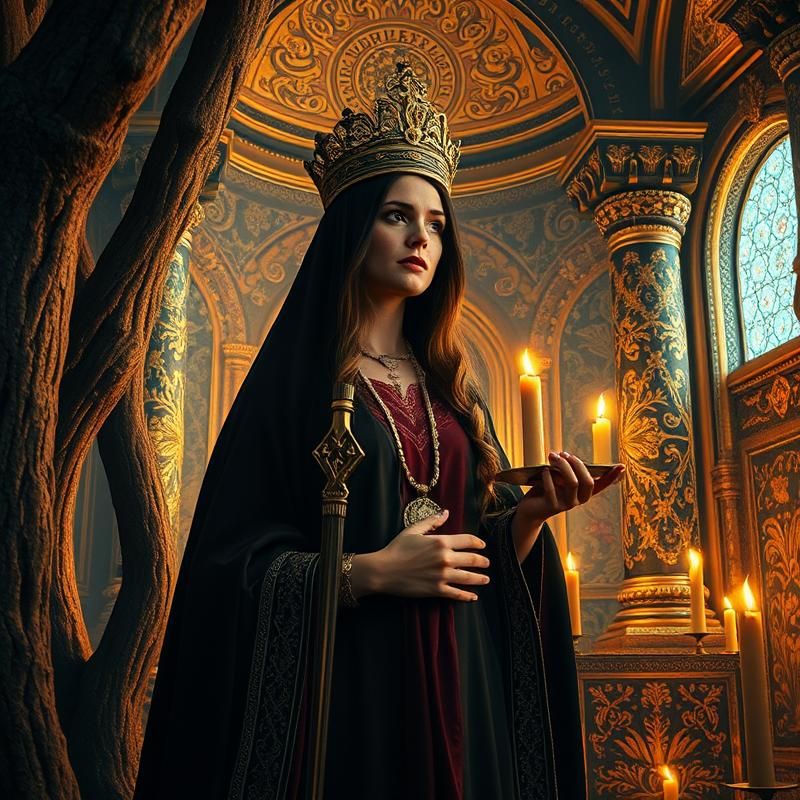 byzantine style AI art