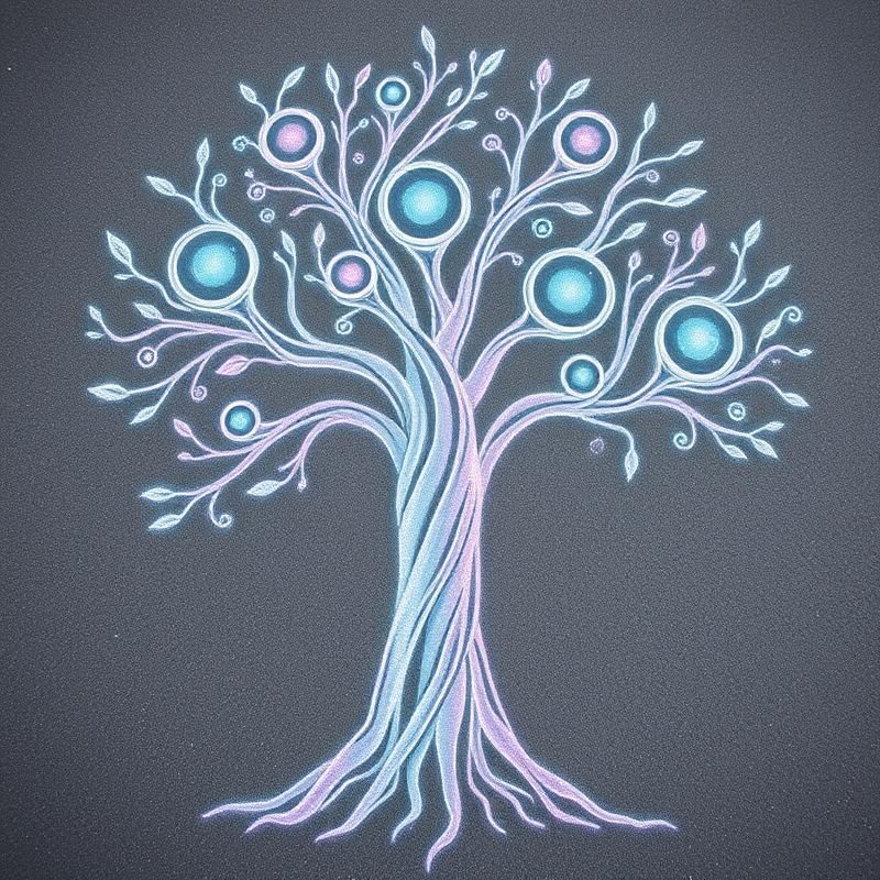 chalk art style AI art