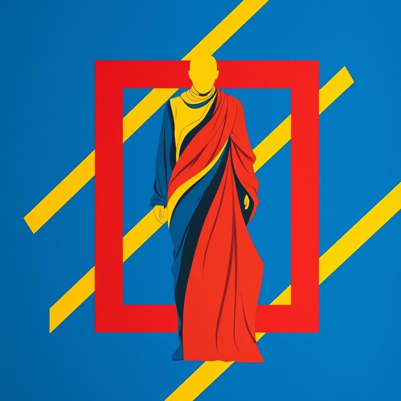 de stijl style AI art
