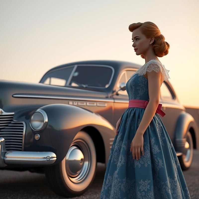 3D rendering style AI art