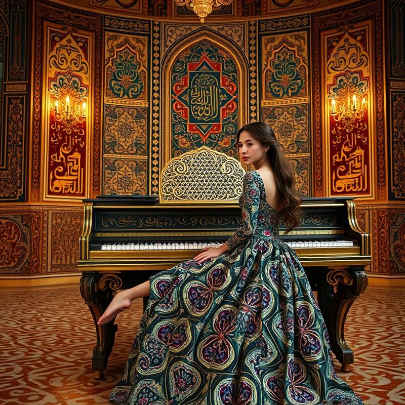 islamic art style AI art