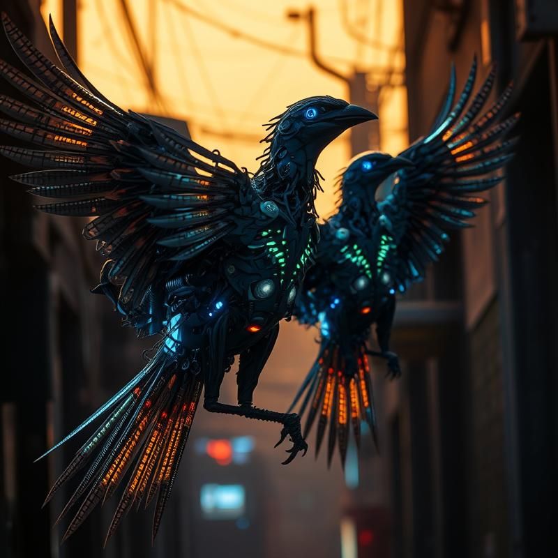 cyberpunk style AI art