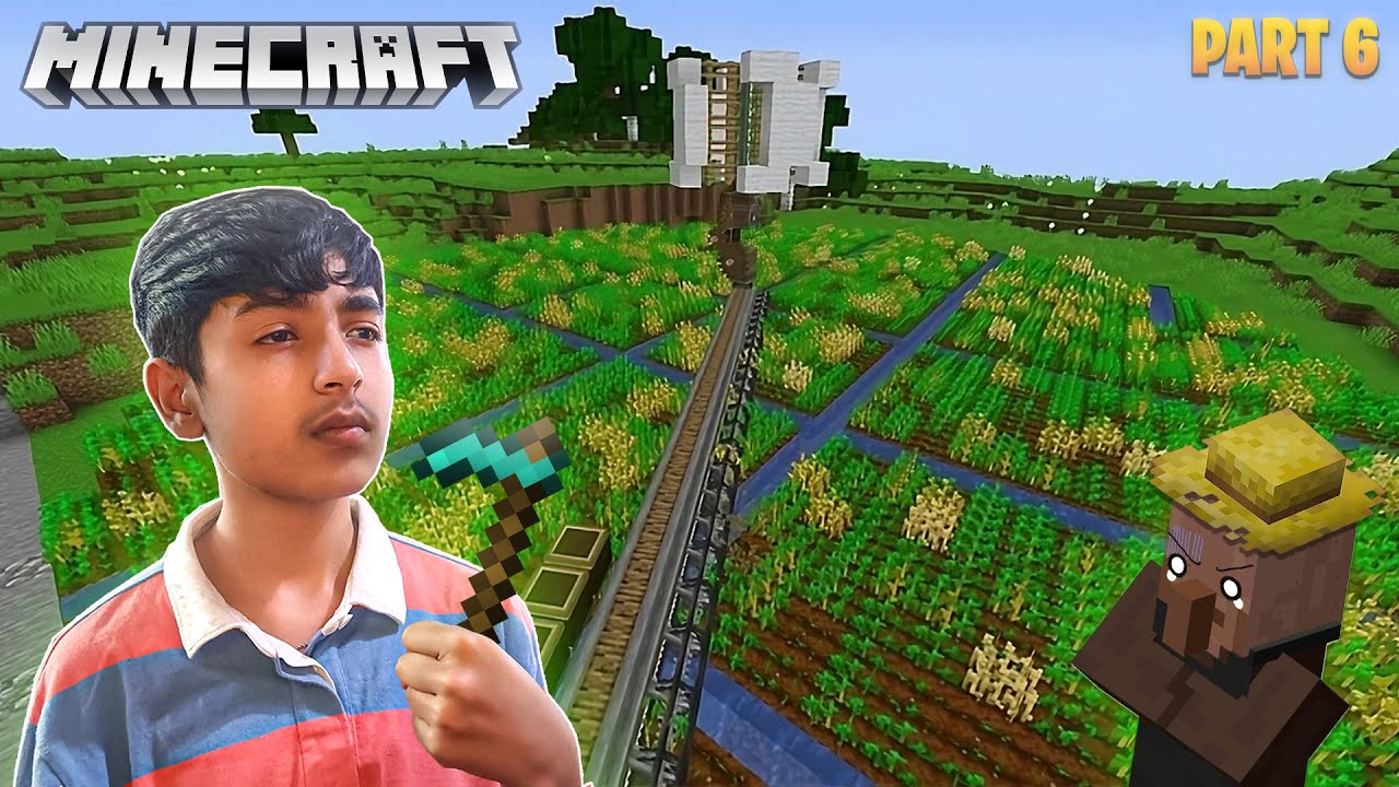 Minecraft Farm Thumbnail