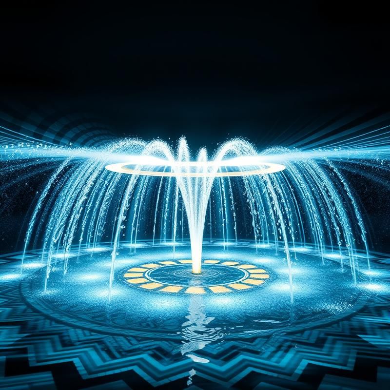 op art style AI art