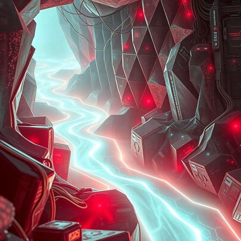cyberpunk style AI art