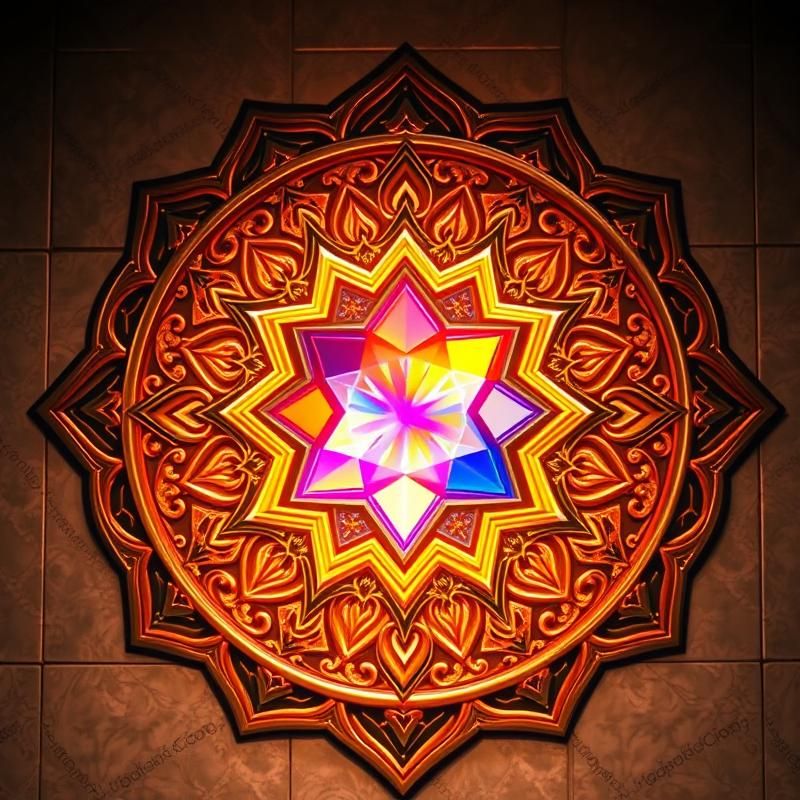 islamic art style AI art
