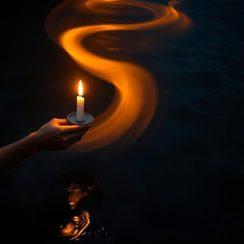 light painting style AI art