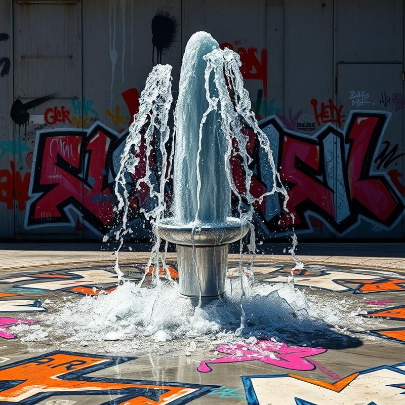 graffiti style AI art