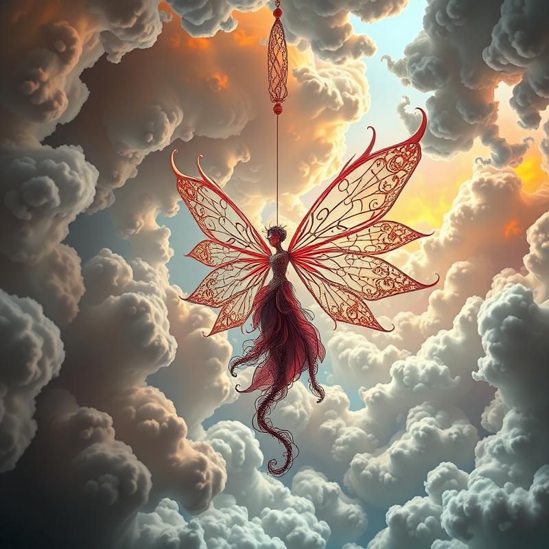 fractal art style AI art