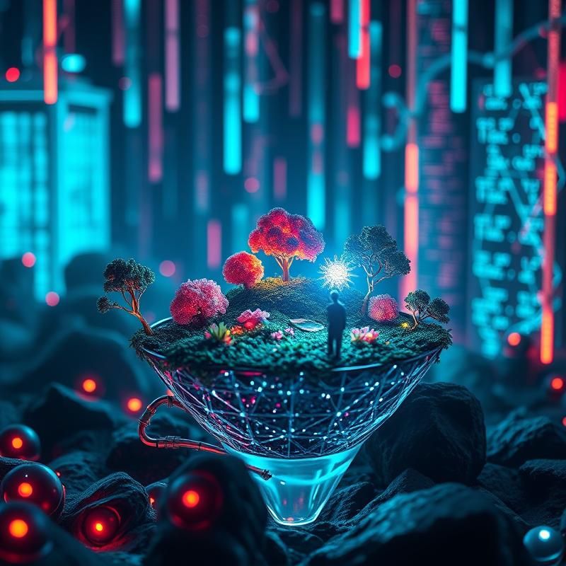 new media art style AI art