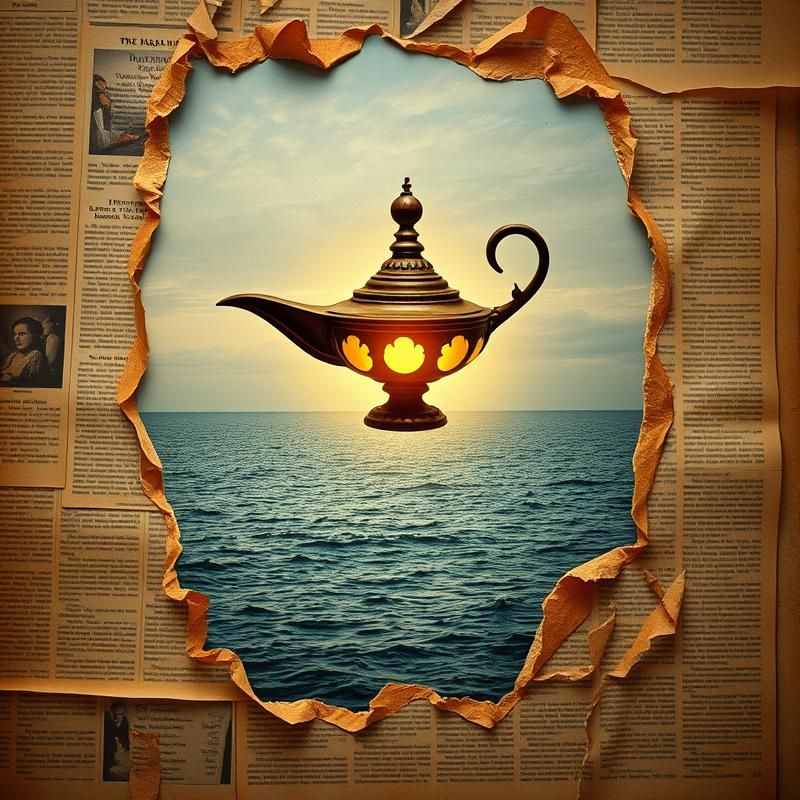 collage style AI art