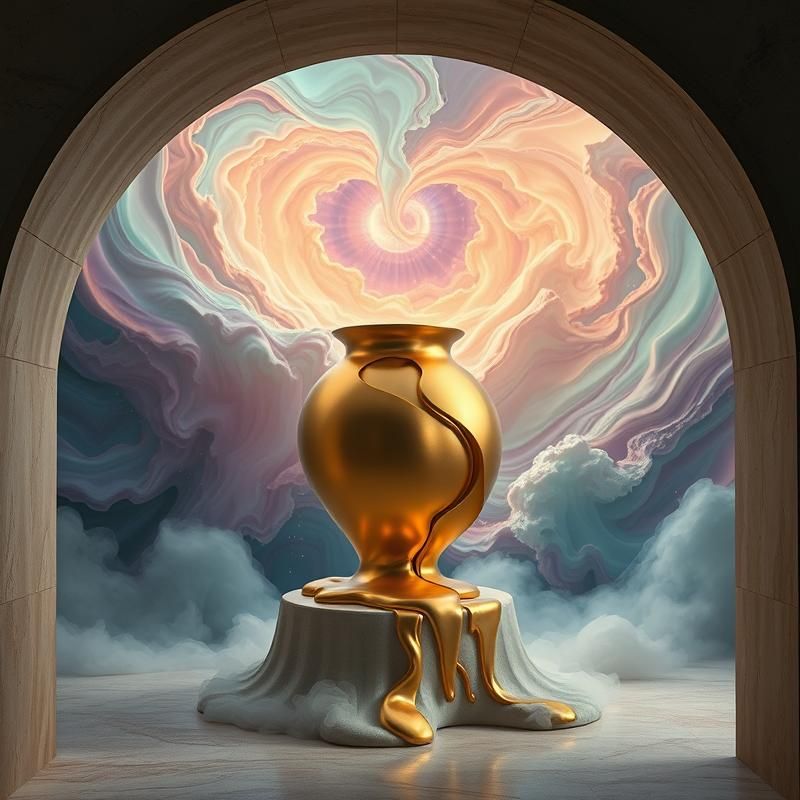 surrealism style AI art