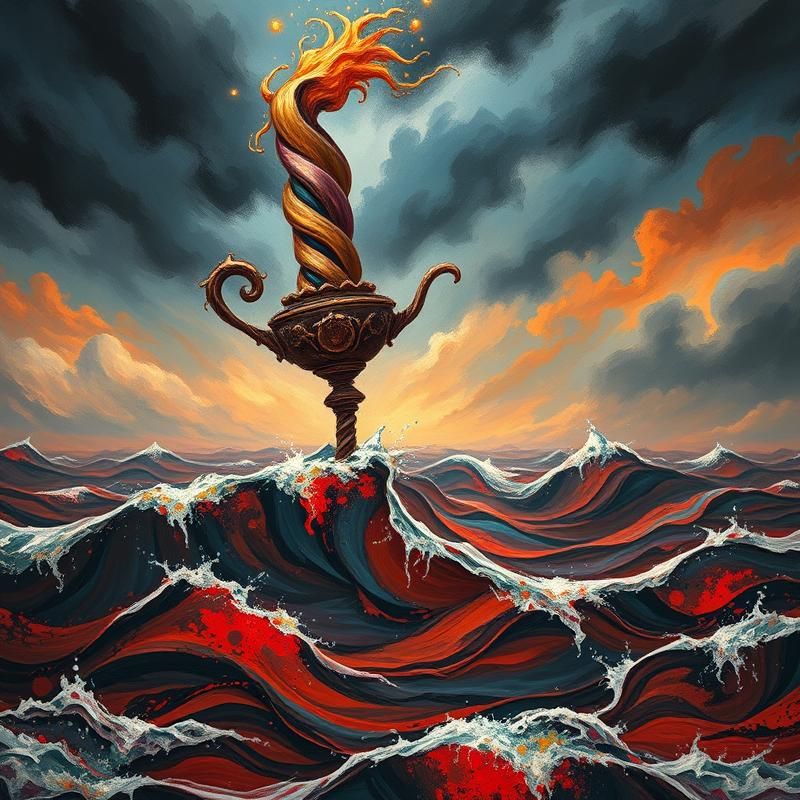 expressionism style AI art