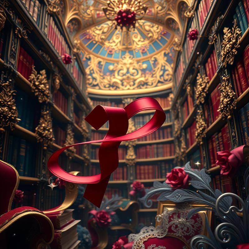 maximalist style AI art