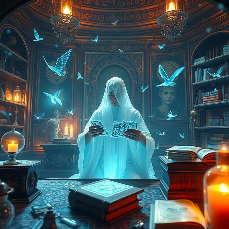 holographic style AI art