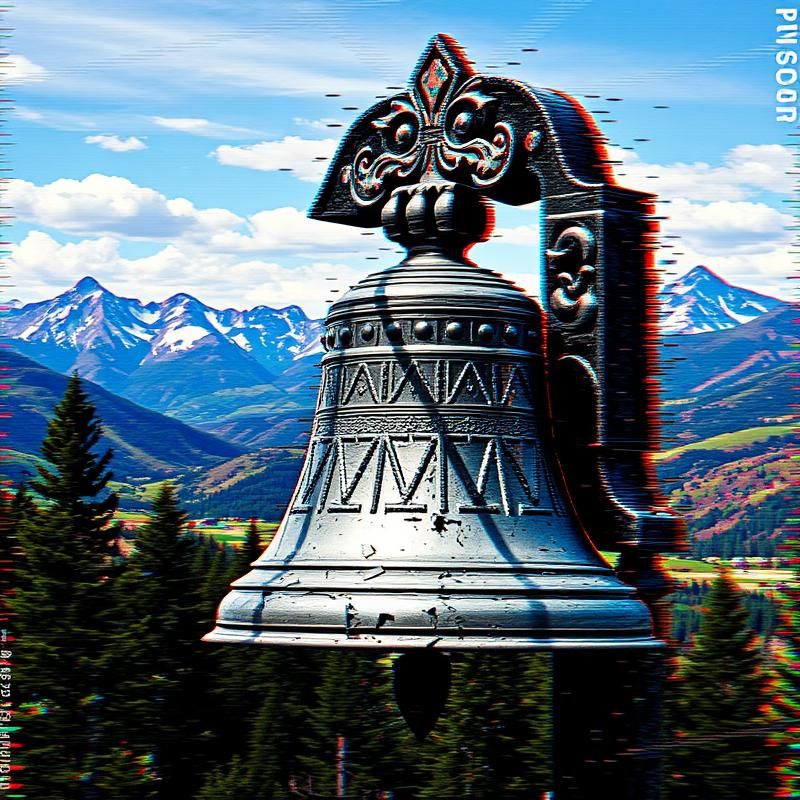 glitch art style AI art
