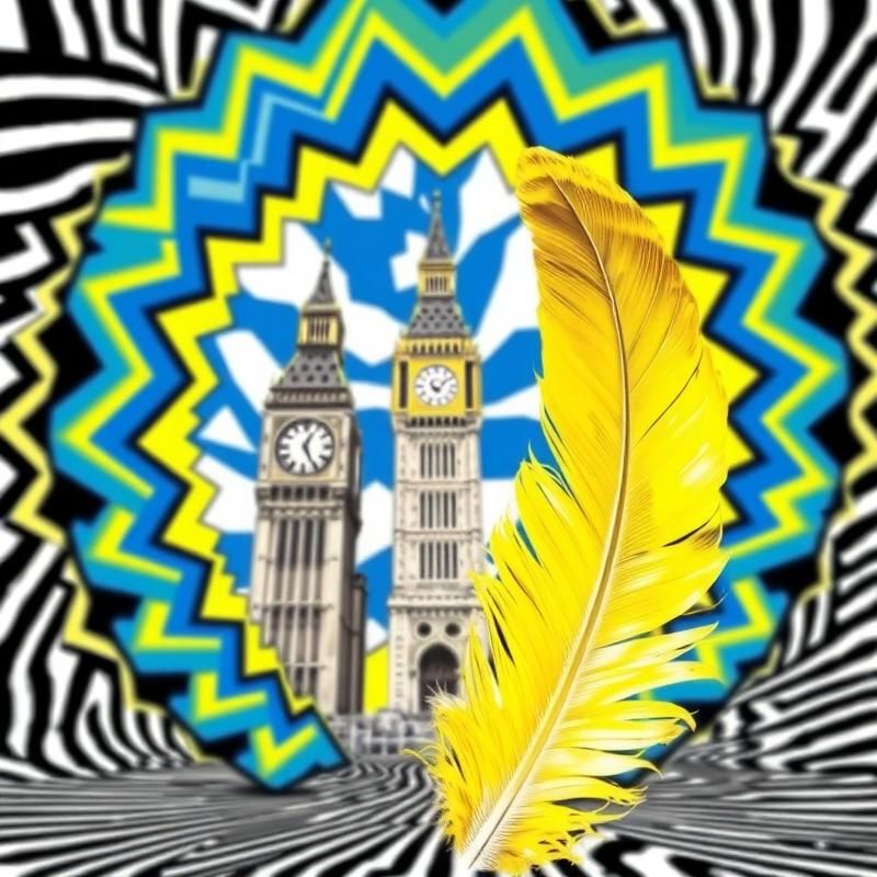 op art style AI art
