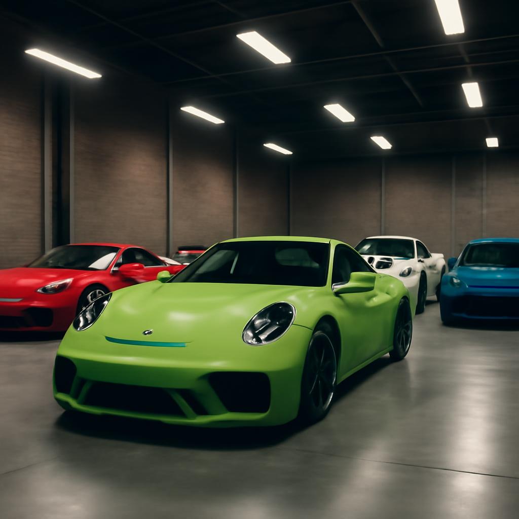 Гараж с коллекцией автомобилей в Need for Speed
