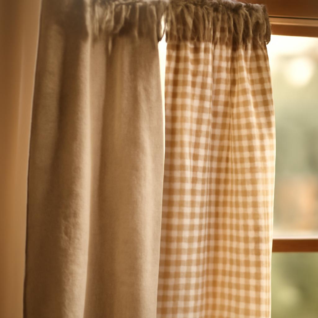 Идеи штор на окна, сшитых своими руками