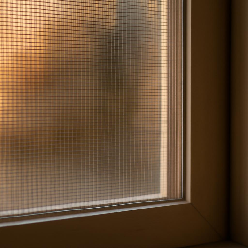 Прочная москитная сетка на окне, устойчивая к кошачьим когтям