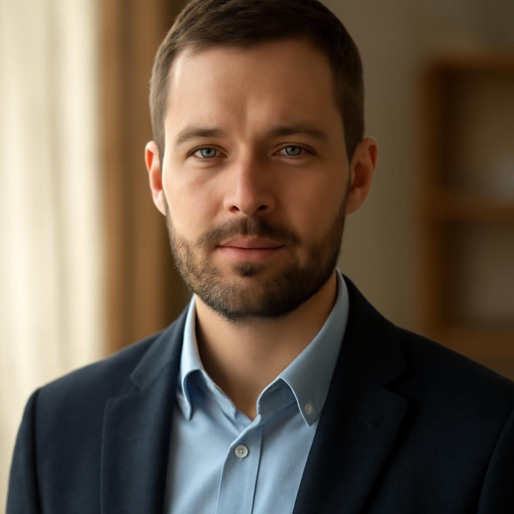 Дмитрий Воронов — портрет эксперта по оконным декорациям в профессиональной студии