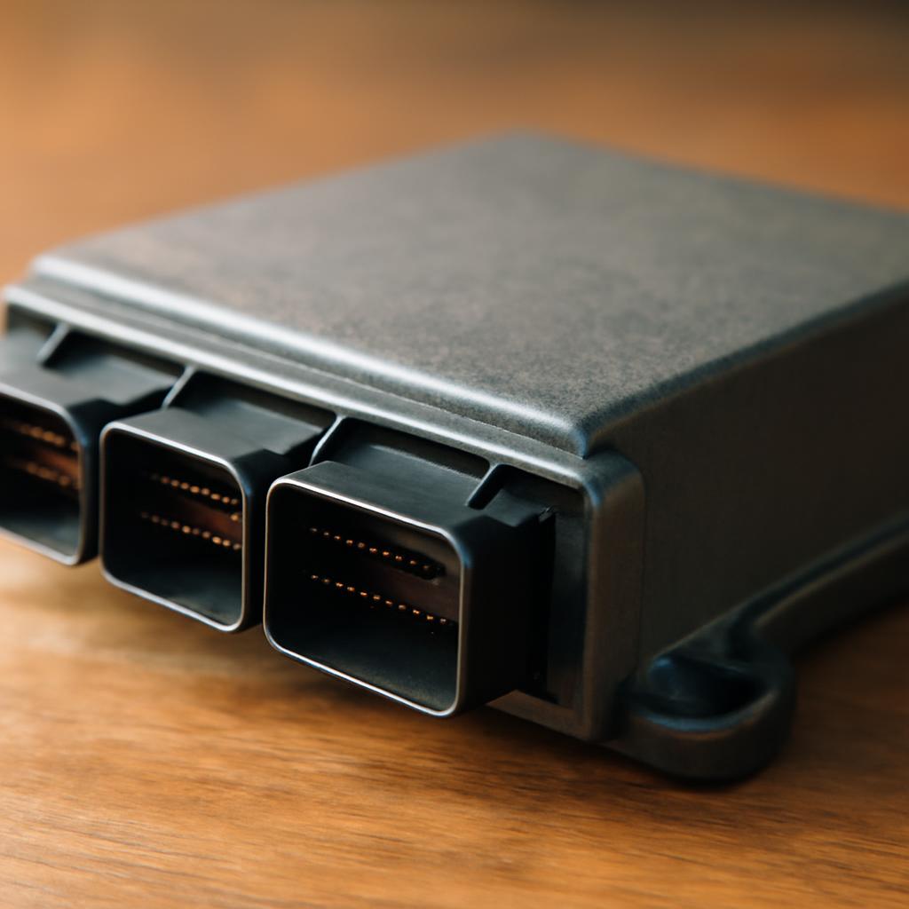 Электронный блок управления с прямоугольными контактами