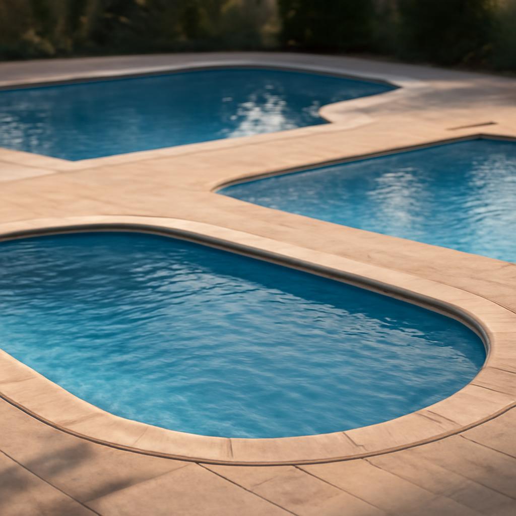 Различные формы бассейнов для частного дома