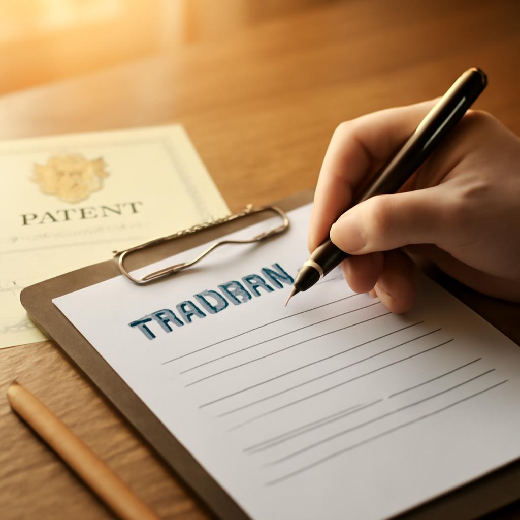 Иллюстрация этапов регистрации товарного знака в России