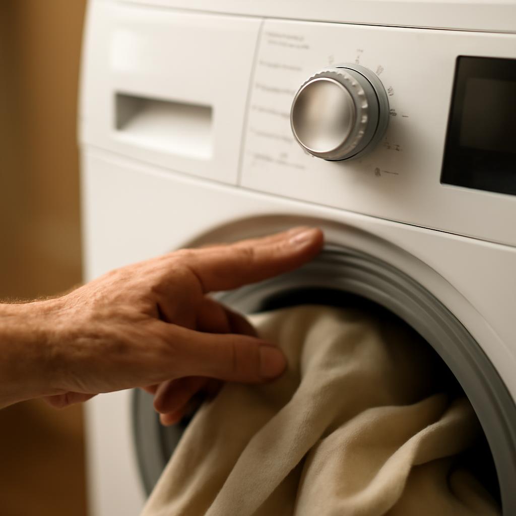 Настройка режима стирки штор в стиральной машине