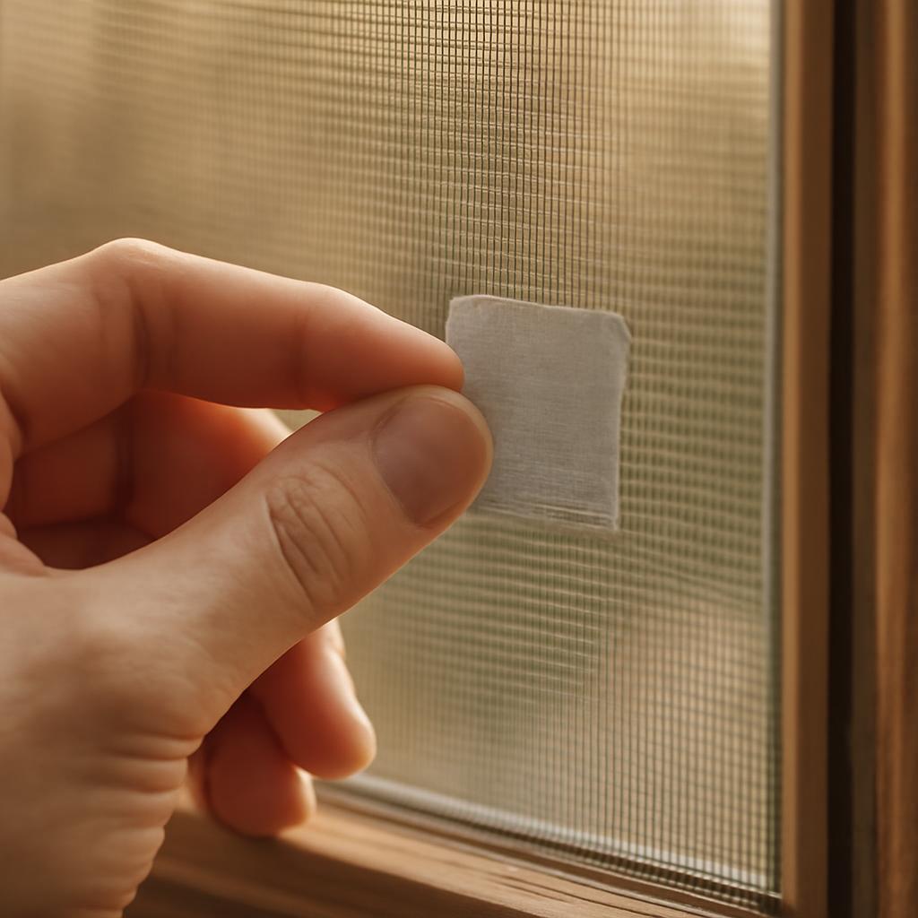 Лайфхак по уходу за москитной сеткой ReWin