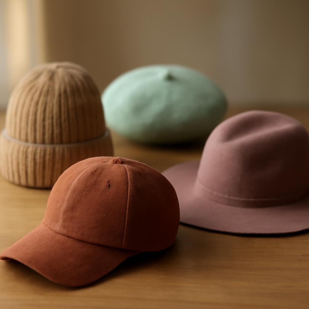 Разнообразие моделей зимних шапок в каталоге