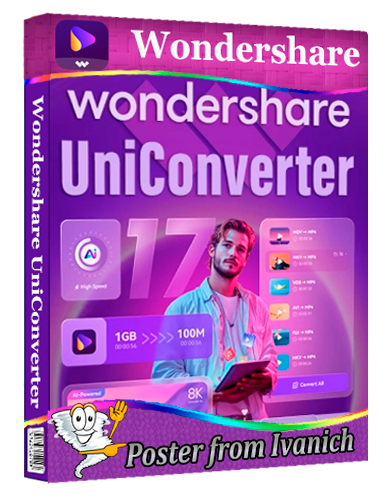 Wondershare UniConverter 17.1.0.454 RePack (& Portable)  [Multi/Ru]