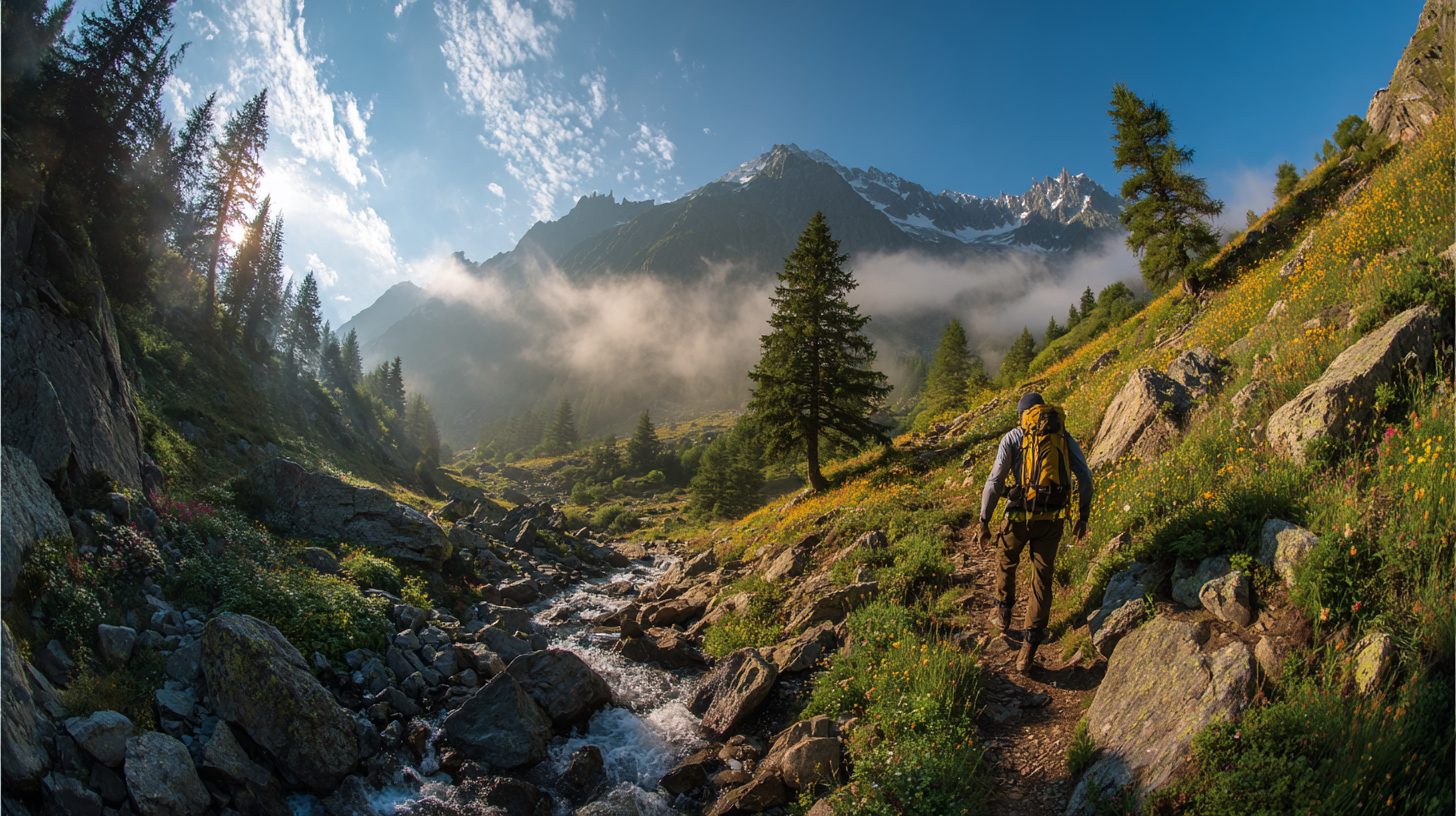 Многослойная одежда для трекинга в Архызе