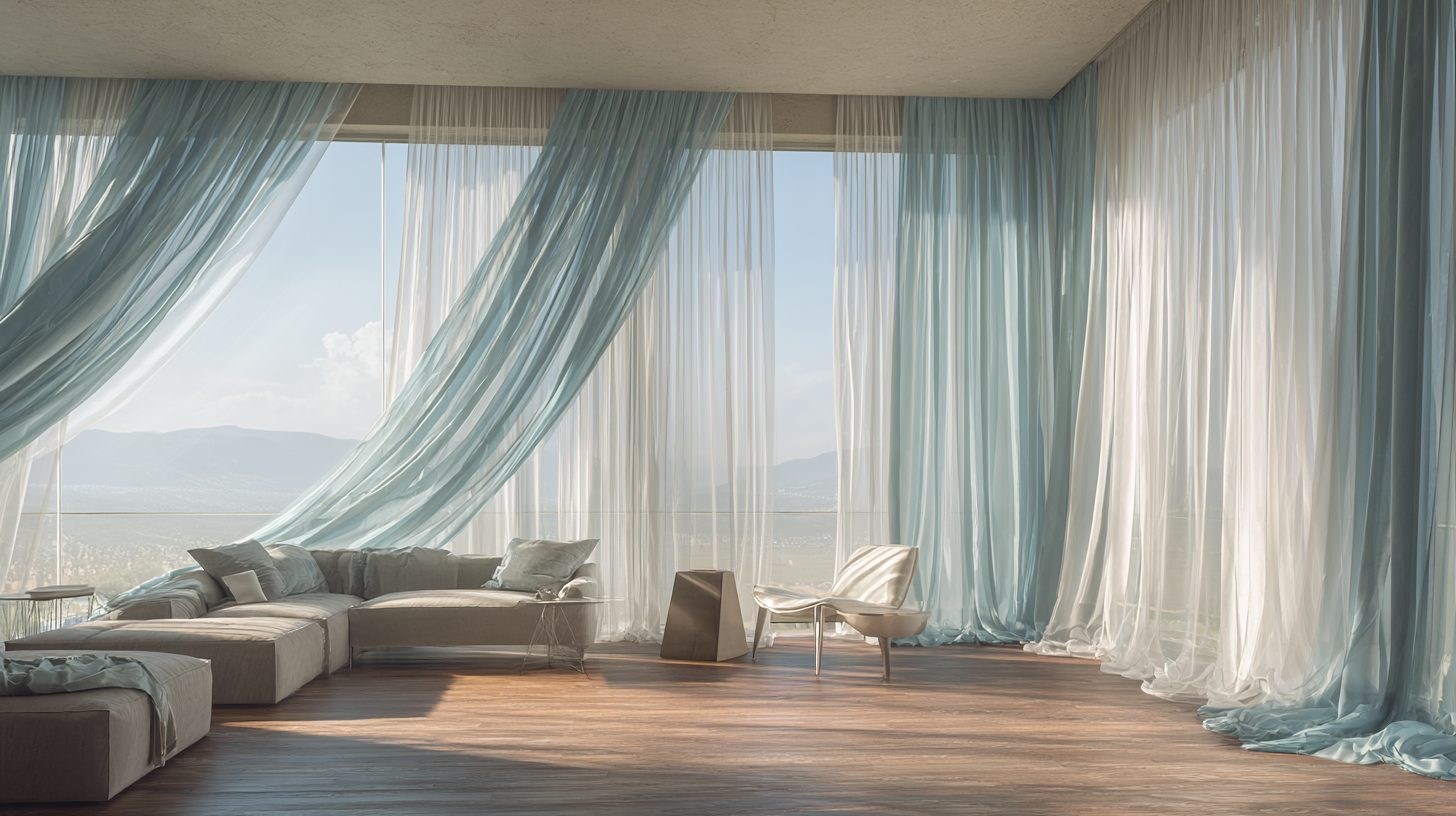 Идеи текстиля для окон: шторы и москитные сетки в интерьере