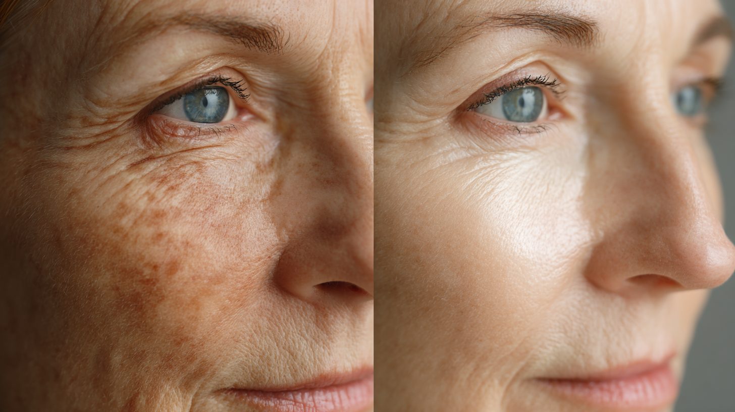 Результаты лазерного омоложения кожи до и после