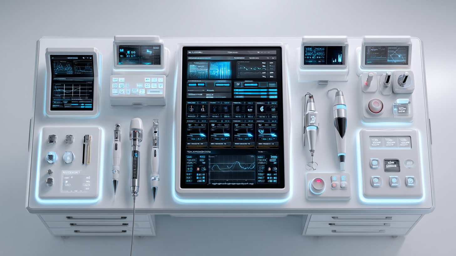 Схема системы управления косметологическим оборудованием