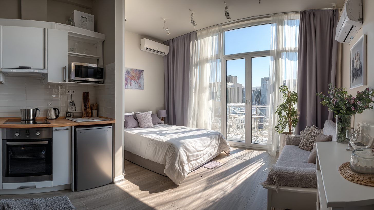 Коммунальные удобства в арендованной студии Сочи