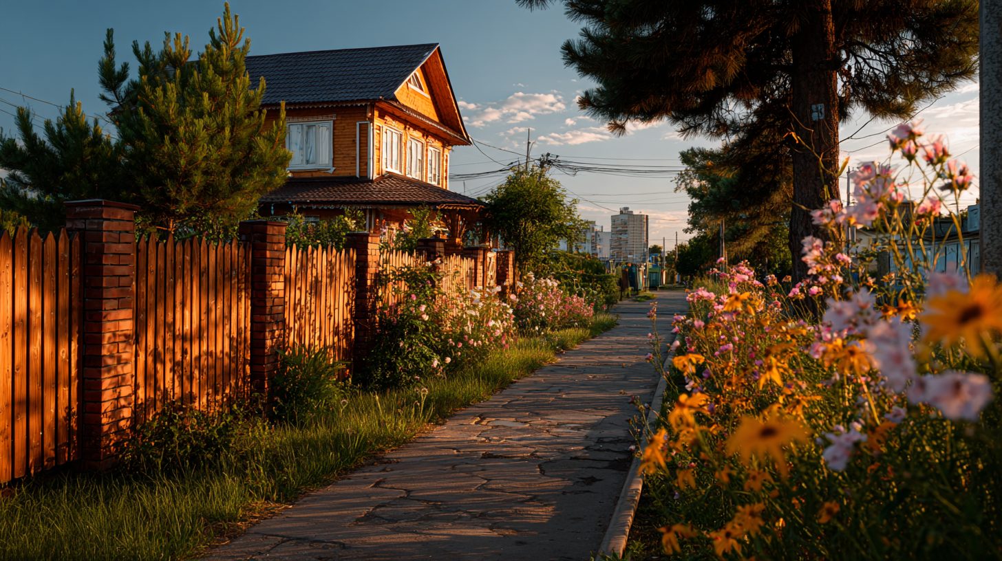 Сравнение материалов для заборов дач в Самаре