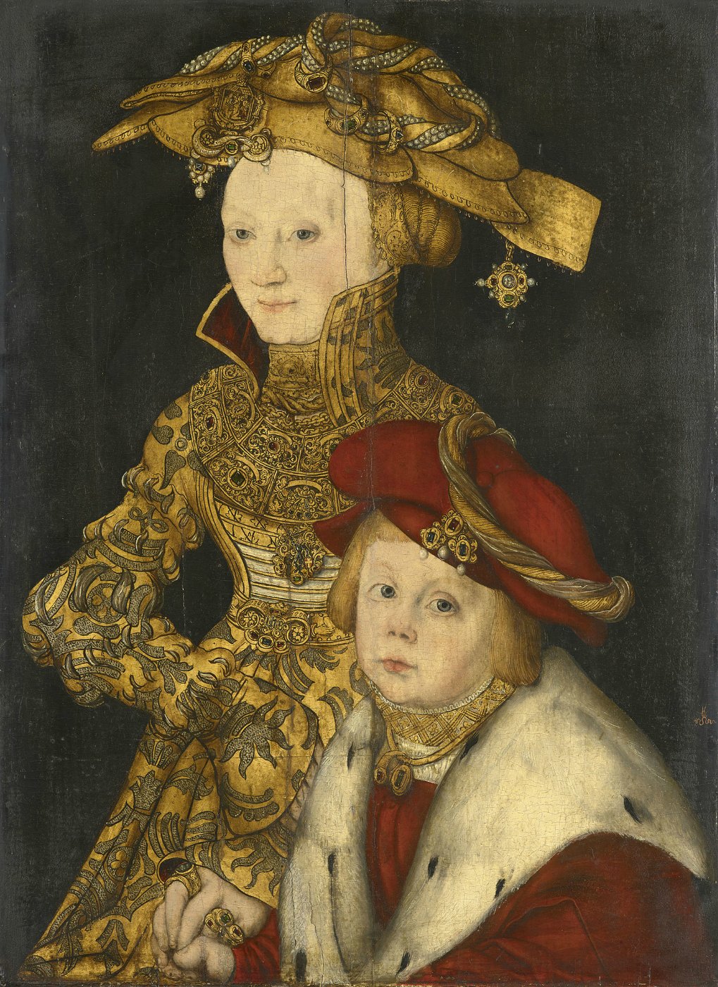 19lectress Sibilla of Saxony c.1510.jpg