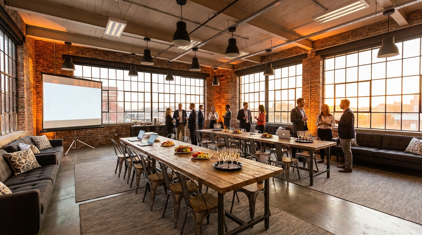 Организуем корпоратив в лофте: от идеи до аренды
