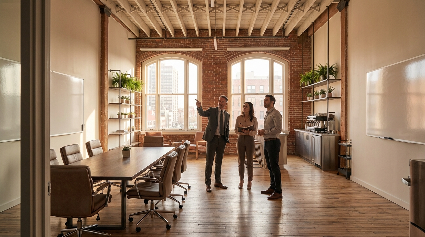 Выбор лофта для бизнес-встречи