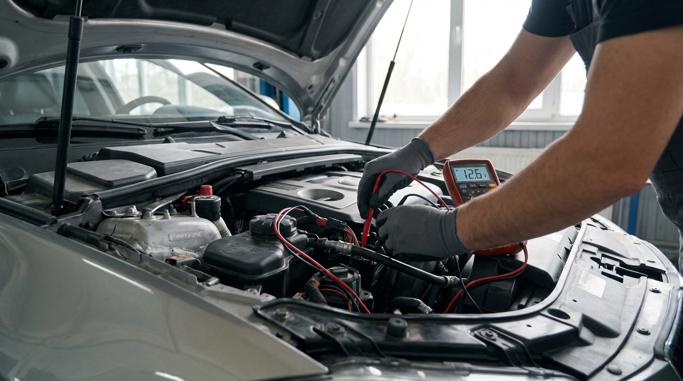 Диагностика штатной проводки автомобиля мультиметром