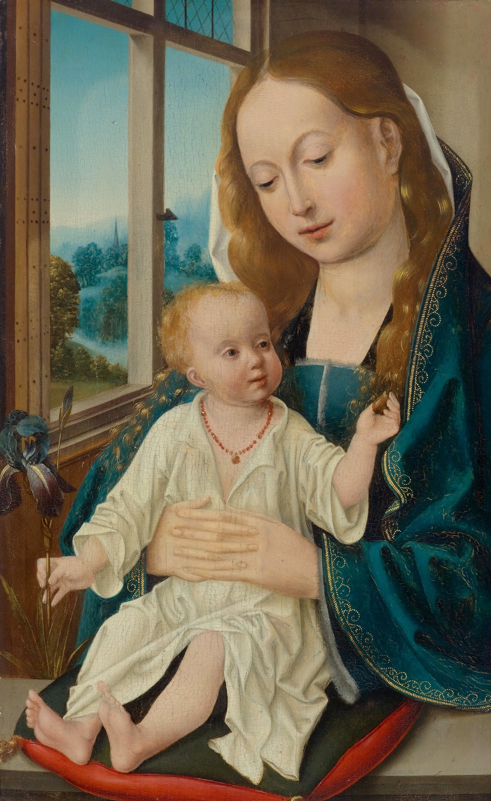 11Круг. Мадонна с Младенцем (Madonna and Child with John)_47.5 х 27.5_д.,м._Частное собрание.jpg