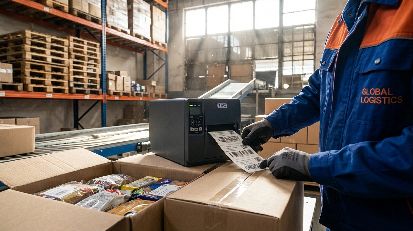 Применение принтера TSC TE200 в логистике