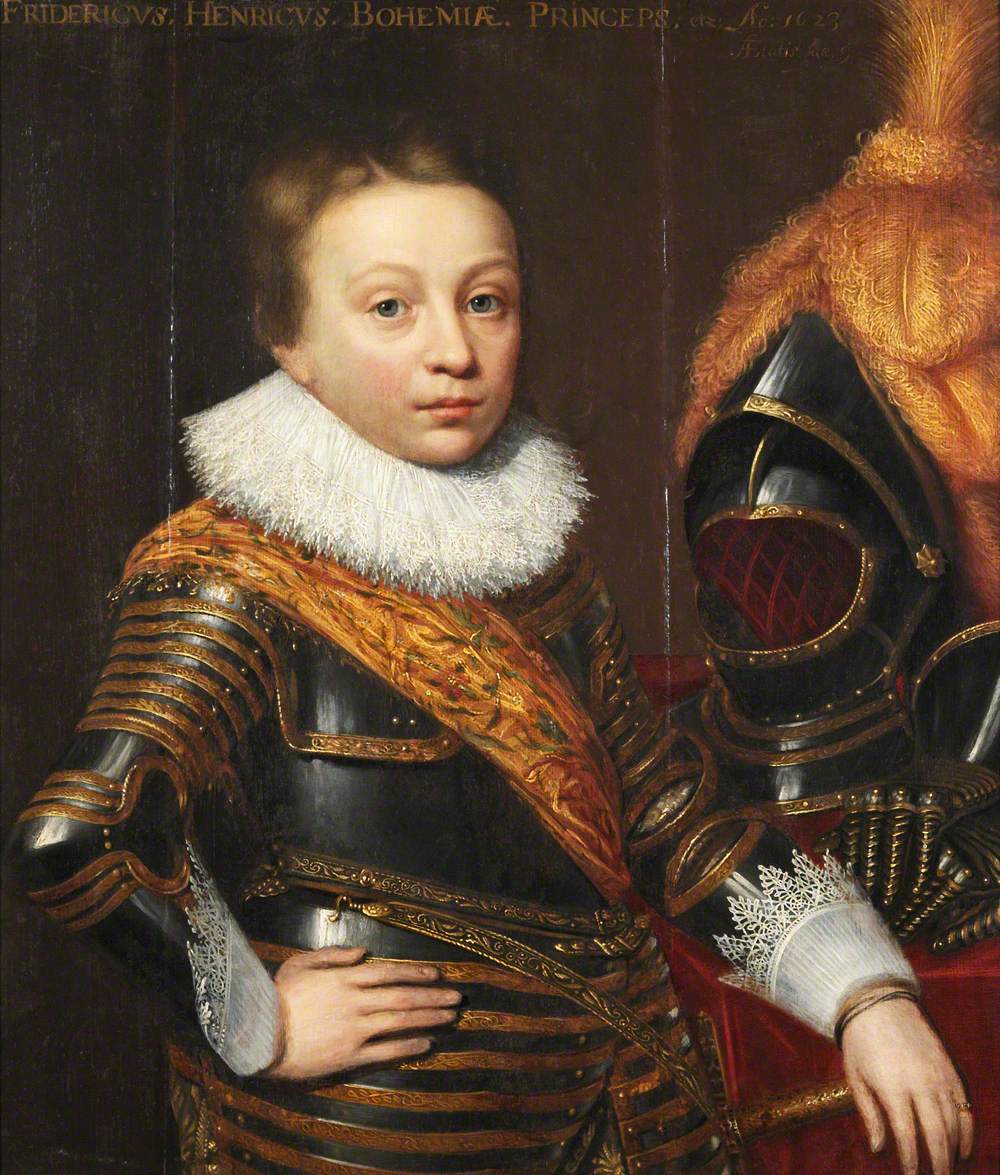 21 Jan Anthonisz. van Ravesteyn (c.1570–1657) (after) Prince Frederick Henry (1614–1629), Crown Prince Palatine, Aged 9.jpg