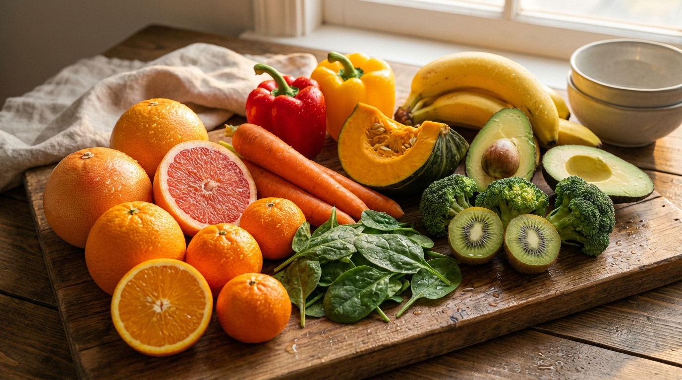 Фрукты и овощи как источники витаминов для красоты и баланса