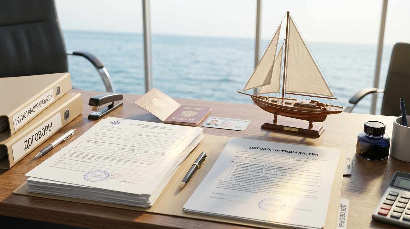 Документы для регистрации бизнеса на прокате катеров