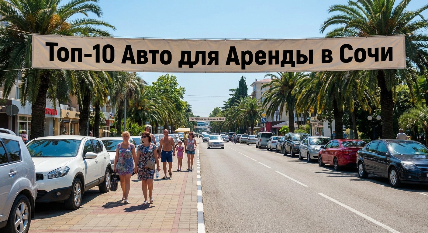 Топ-10 автомобилей для аренды в Сочи: от эконома до премиума