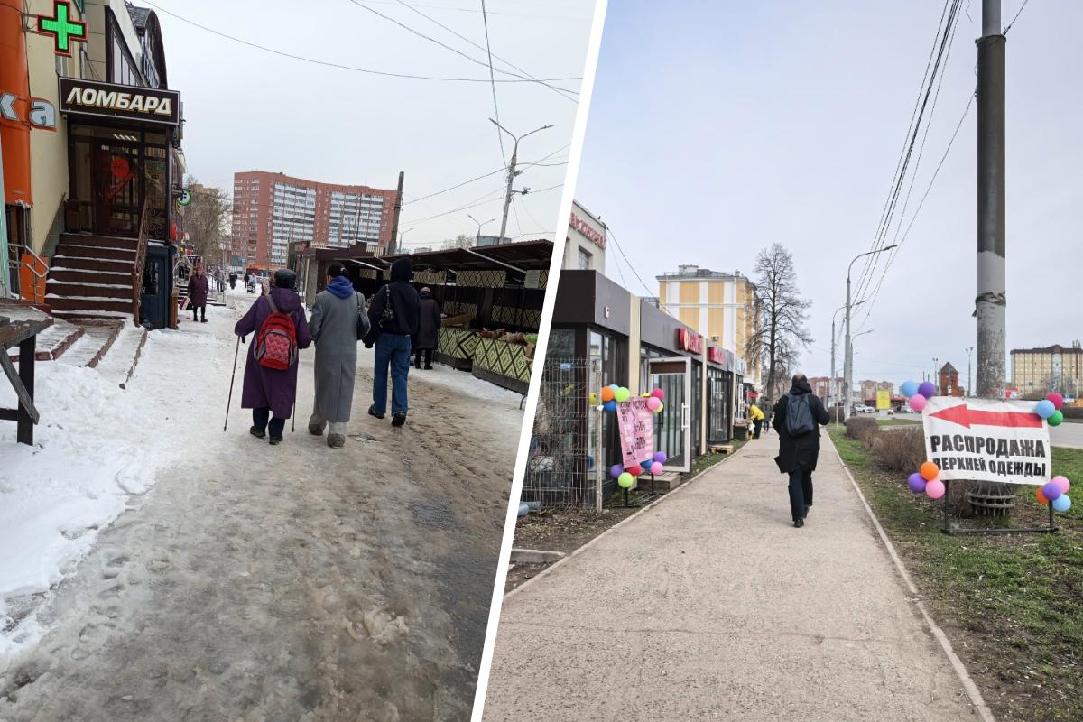 В Перми вновь открылись магазины-однодневки с распродажами женской одежды