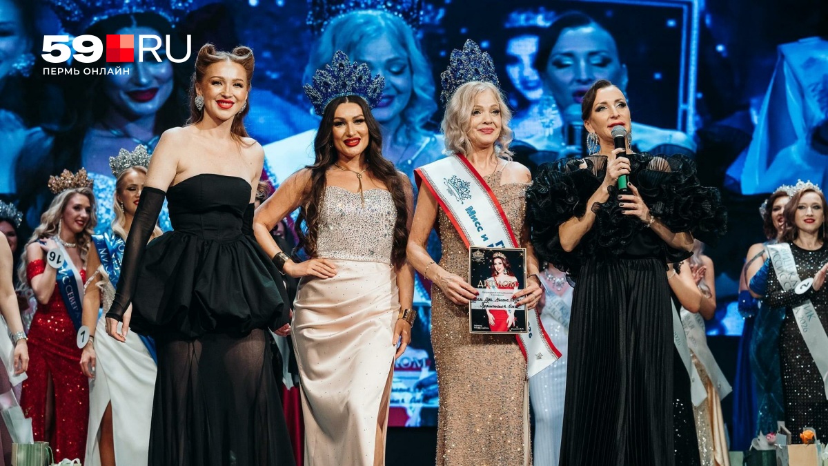 67-летняя Ольга Ядрихинская из Архангельской области победила в конкурсе «Миссис Севера»
